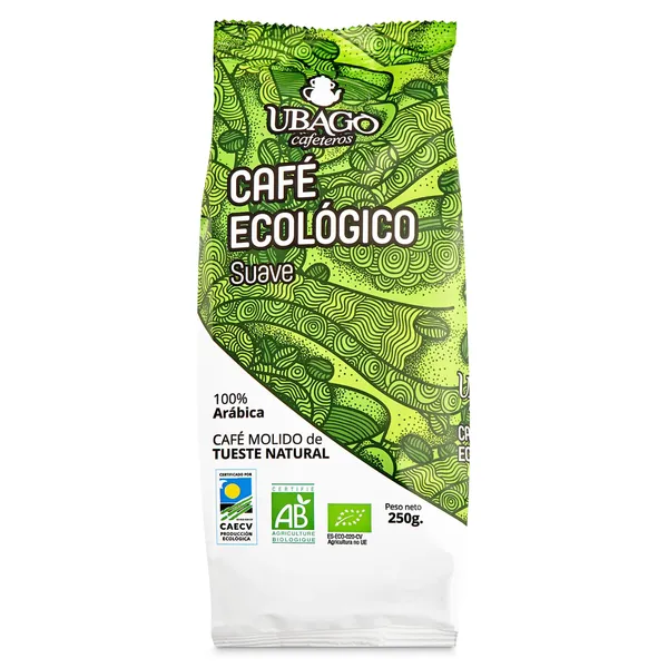 Café molido ecológico suave Mascaf 250 g 2