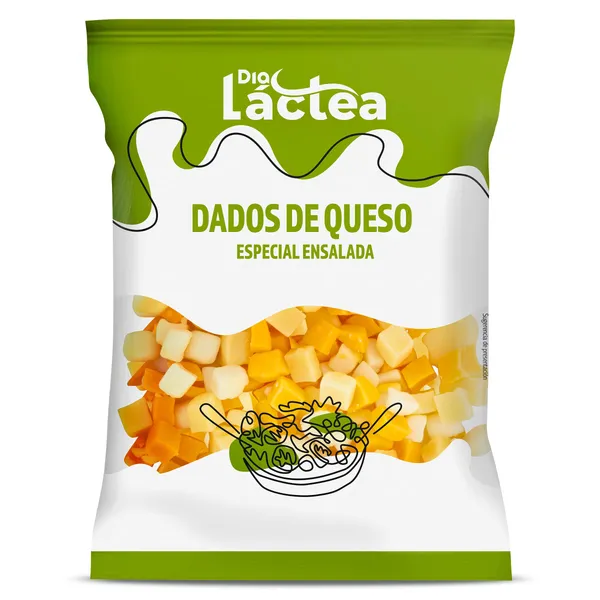 Dados de queso para ensalada Dia Láctea 100 g