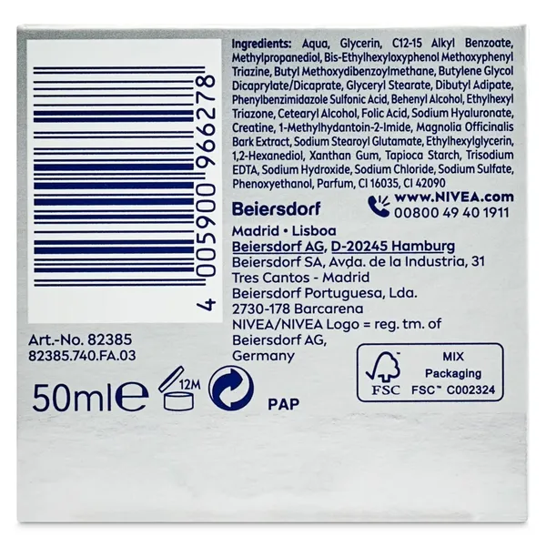 Crema facial de día antiedad spf 30 Nivea Cellular frasco 50 ml 2