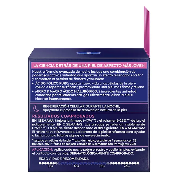 Crema facial de noche antiedad intensiva Nivea Cellular frasco 50 ml 3