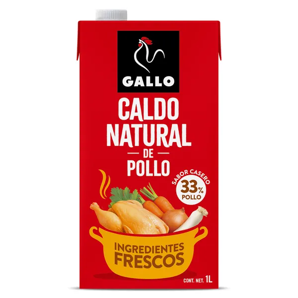 Caldo de pollo Gallo 1 L