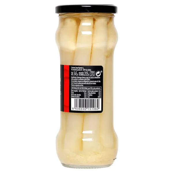 Espárragos blancos 6/9 piezas Destapa la Huerta 205 g 2