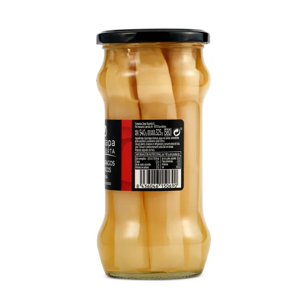 Espárragos blancos 6/9 piezas Destapa la Huerta 325 g 2