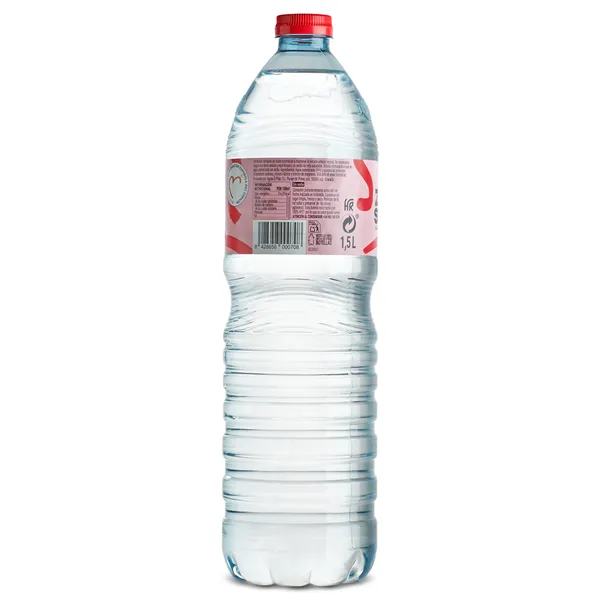 Agua mineral zero sodio Fontarel botella 1.5 l 2