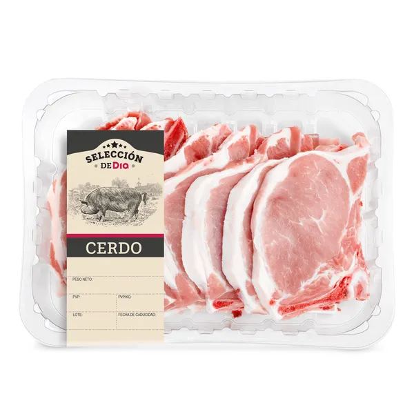 Chuletas de cerdo Selección de Dia 650 g aprox. 2