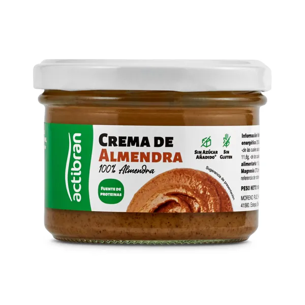Crema de almendras Actibran 180 g 2