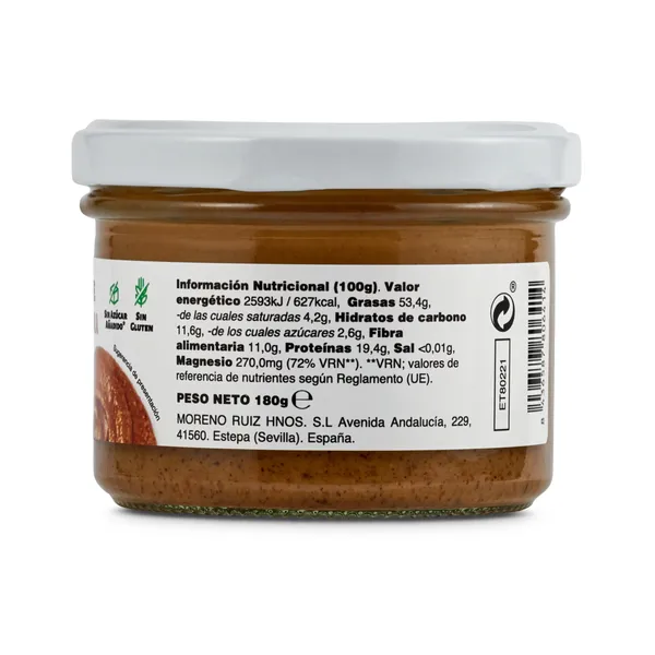 Crema de almendras Actibran 180 g 3