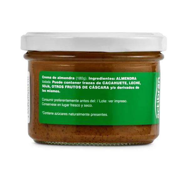 Crema de almendras Actibran 180 g 4