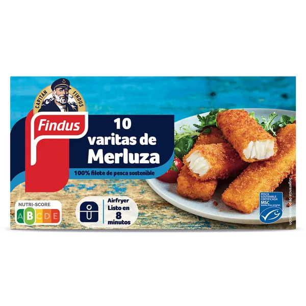Varitas de pescado MSC Findus 250 g 2