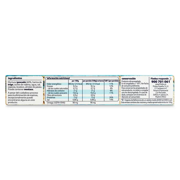 Varitas de pescado MSC Findus 250 g 4