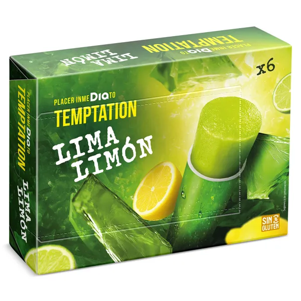 Polos sabor tropical lima-limón Dia Temptation 6 x 112 g 3