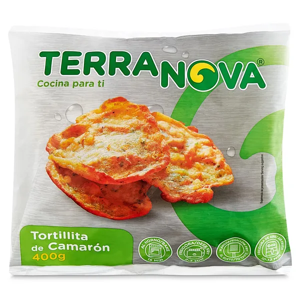 Tortillitas de camarón Terranova bolsa 400 g
