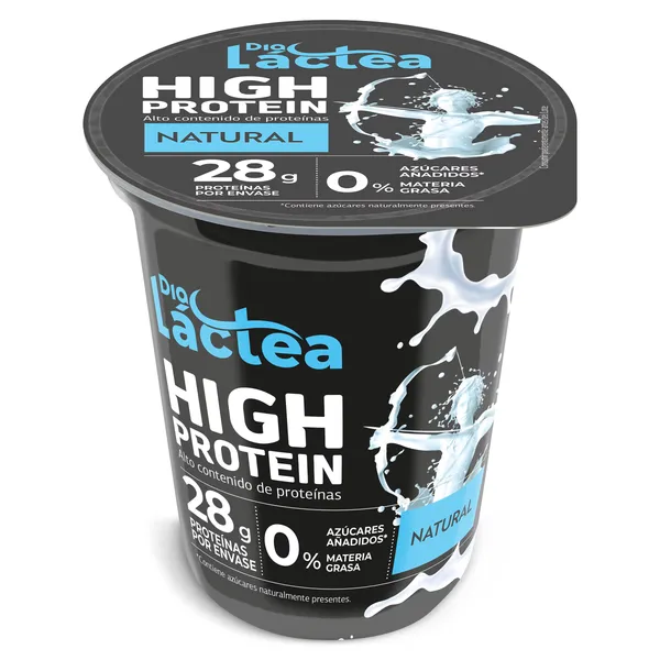 Postre lácteo natural alto en proteína Dia Láctea vaso 300 g