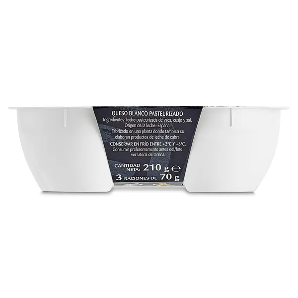 Queso fresco protein plus Burgo de Arias 3 x 70 g 4