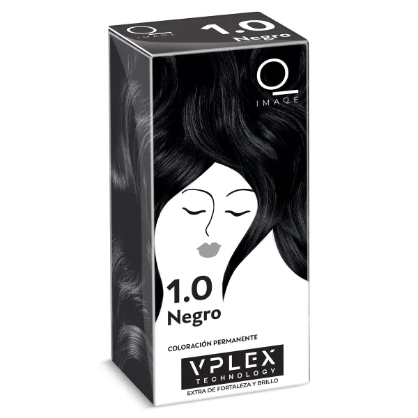 Tinte pelo permanente color negro nº 1.0 Imaqe de Dia caja 1 unidad