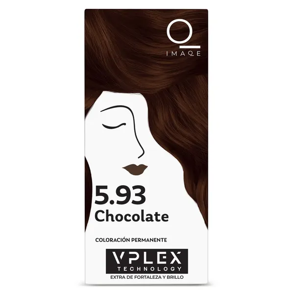 Tinte pelo permanente color chocolate N.º 5.93 Dia Imaqe caja 1 unidad 2