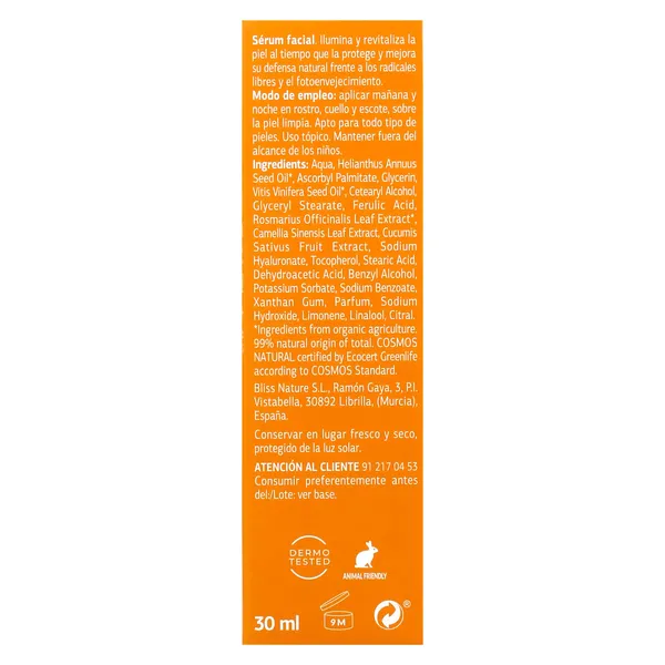 Sérum vitamina C Ecocert Dia Imaqe 30 ml 5