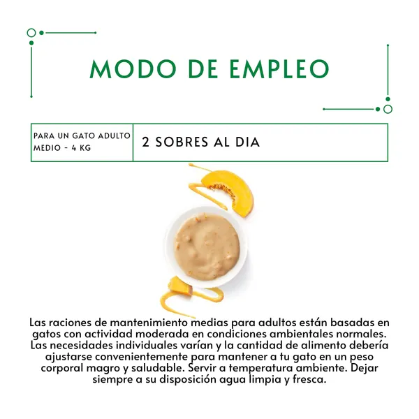 Snack para gatos con pollo y calabaza Nestlé caja 50 g 3