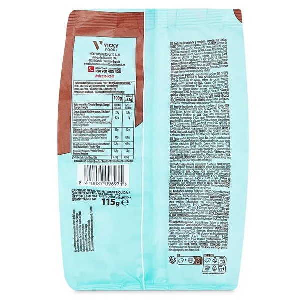 Mini brownies de chocolate Dulcesol bolsa 115 g 2