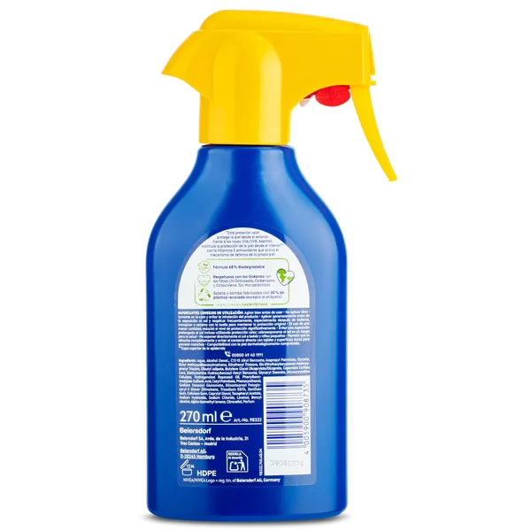 Protector solar protege & hidrata spf 50+ Nivea spray 270 ml 2