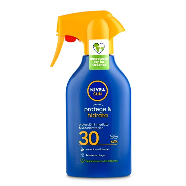 Protector solar protege & hidrata spf 30 Nivea spray 270 ml