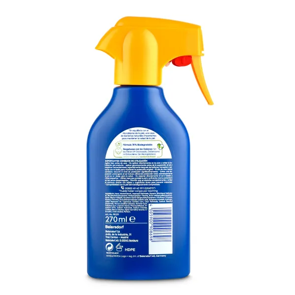 Protector solar protege & hidrata spf 30 Nivea spray 270 ml 2