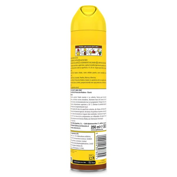 Limpiamuebles cuidado experto madera classic Pronto 250 ml 3