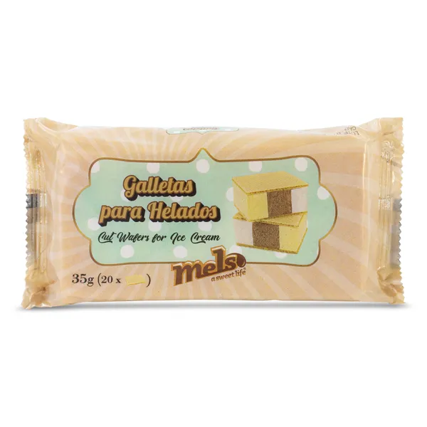 Galletas corte helado Mels 35 g 2