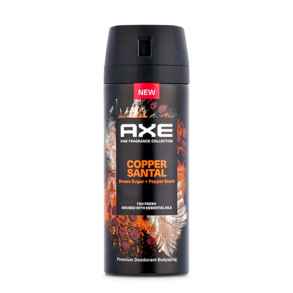Desodorante copper santal Axe spray 150 ml
