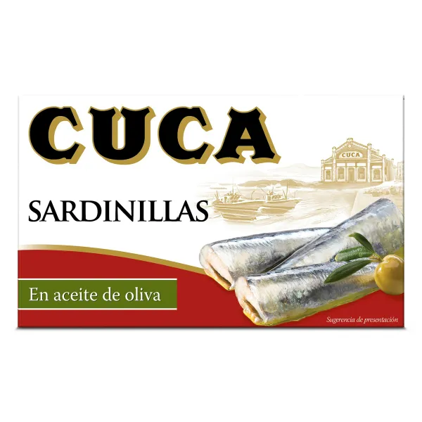 Sardinilla aceite oliva Cuca 63 g 2