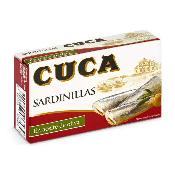 Sardinilla aceite oliva Cuca 63 g 3