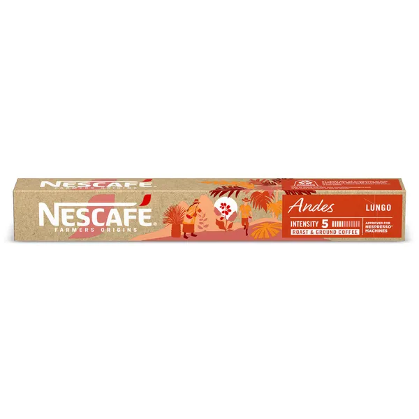 Café en cápsulas Andes Nescafé Farmers Origins caja 10 unidades 2