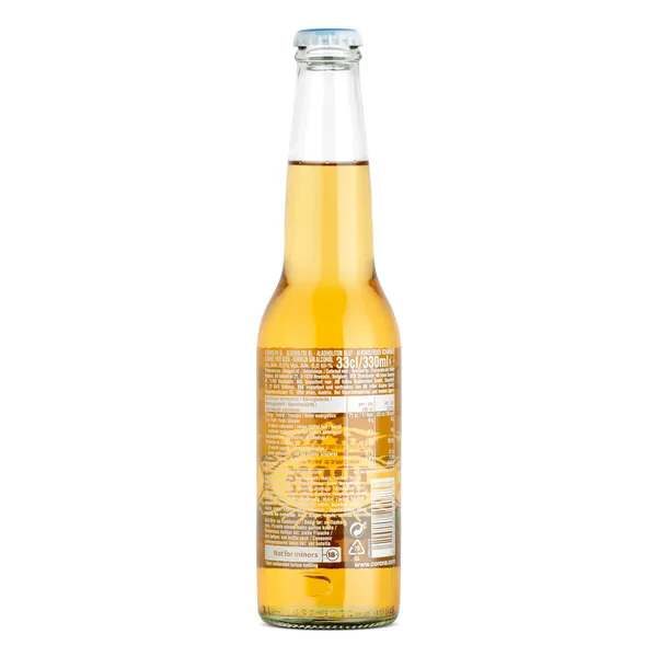 Cerveza 0,0 alcohol Corona botella 33 cl 2