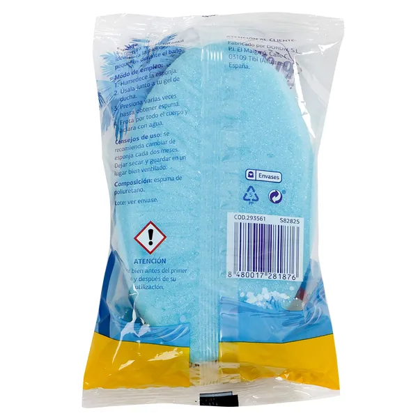 Esponja infantil extrasuave Planeta Junior de Dia bolsa 1 unidad 4