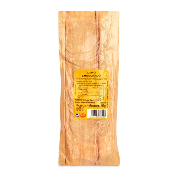 Lomo embuchado cortado España e hijos sobre 200 g 2