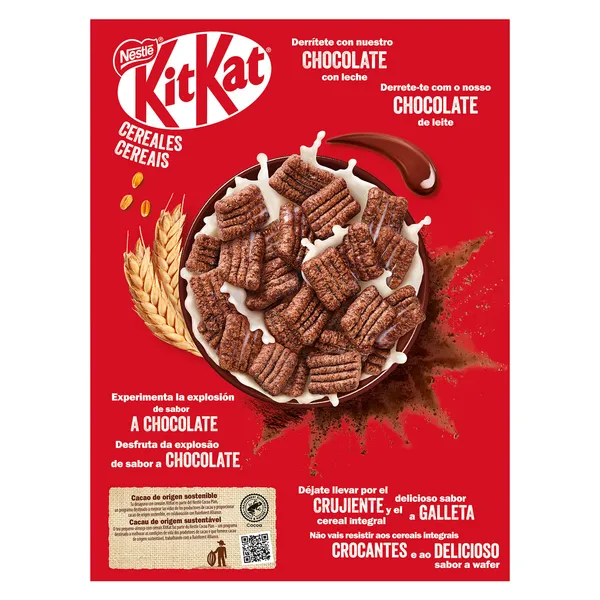 Cereales con chocolate Kit Kat caja 330 g 4