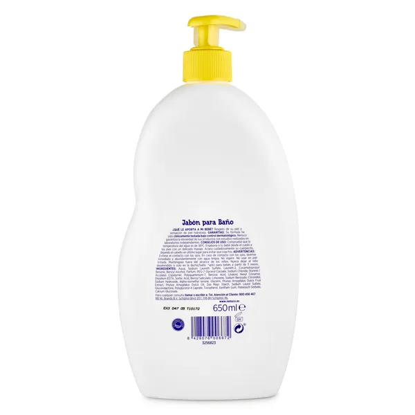 Jabón hidratante Nenuco 650 ml 3
