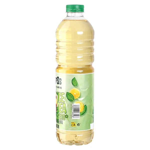 Refresco de té sabor hierbabuena y limón zero Upss Dia botella 1.5 l 3