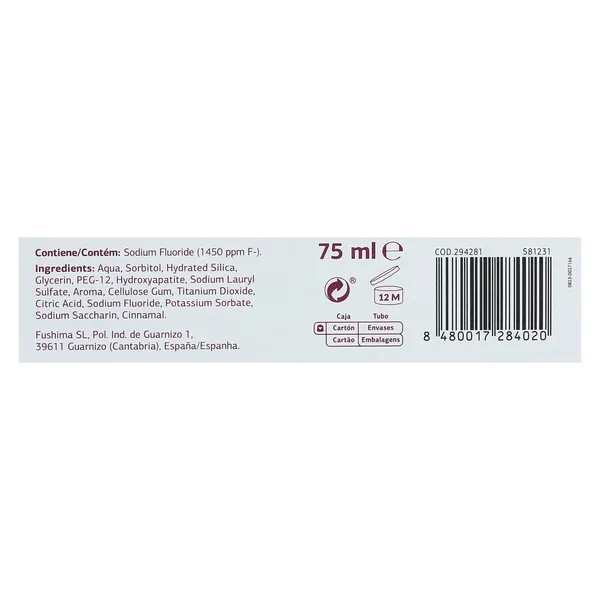 Pasta de dientes sensibles Dia Imaqe 75 ml 5