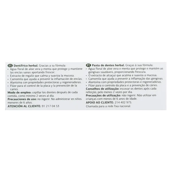 Pasta de dientes herbal Dia Imaqe 75 ml 4