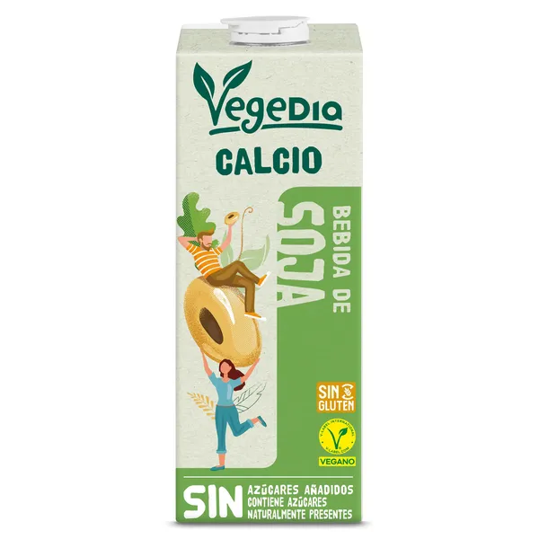 Bebida de soja con calcio Dia Vegedia pack 6 x 1 L 2