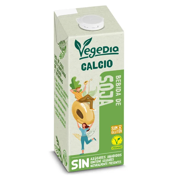 Bebida de soja con calcio Dia Vegedia pack 6 x 1 L 3