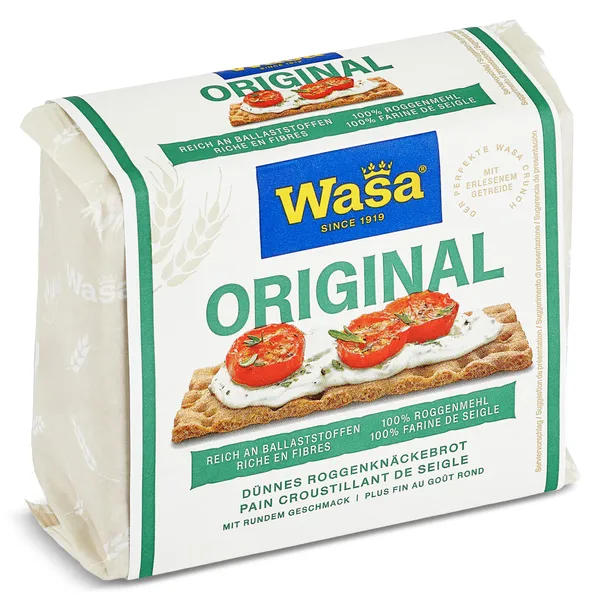Pan tostado de centeno original Wasa 205 g 3
