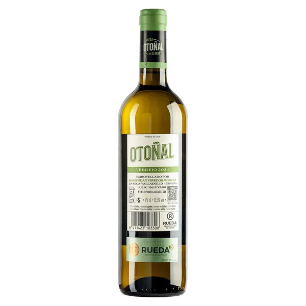 Vino blanco verdejo D.O. Rueda Otoñal botella 75 cl 2