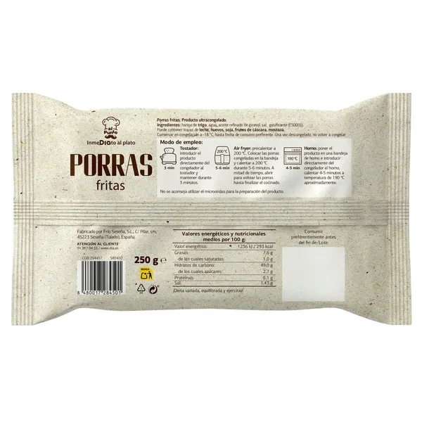 Porras fritas Dia Al punto bolsa 250 g 2