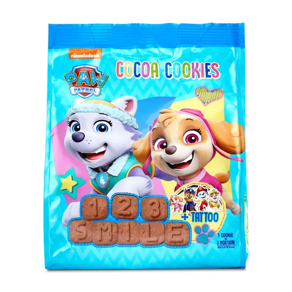 Galletas de cacao Patrulla Canina Nickelodeon bolsa 150 g 2