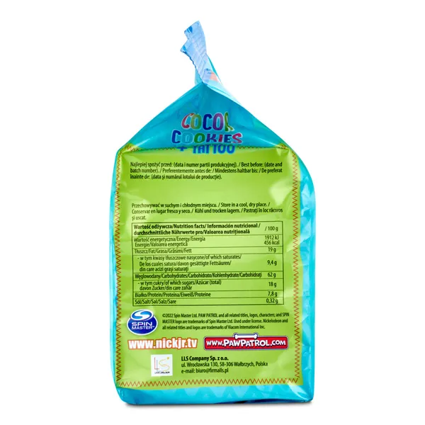 Galletas de cacao Patrulla Canina Nickelodeon bolsa 150 g 3