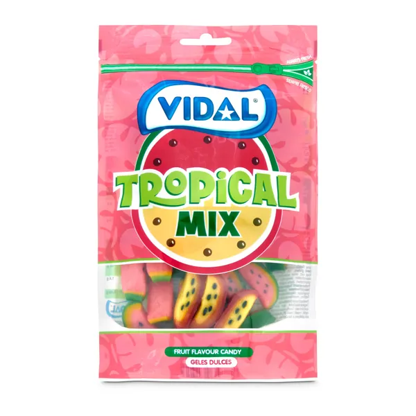 Golosinas tropical mix Vidal bolsa 180 g