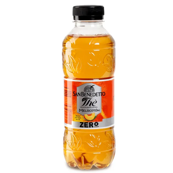 Refresco de té con melocotón zero San Benedetto 500 ml 2