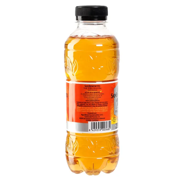 Refresco de té con melocotón zero San Benedetto 500 ml 3